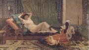 A New Light in the Harem (mk32) Frederick Goodall